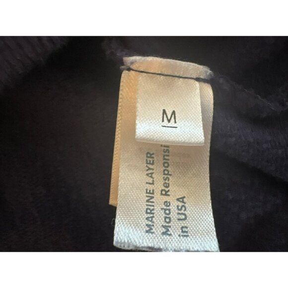 Marine Layer Oracle Blue Hoodie Sweatshirt Style#13761  Size XL - Picture 5 of 8